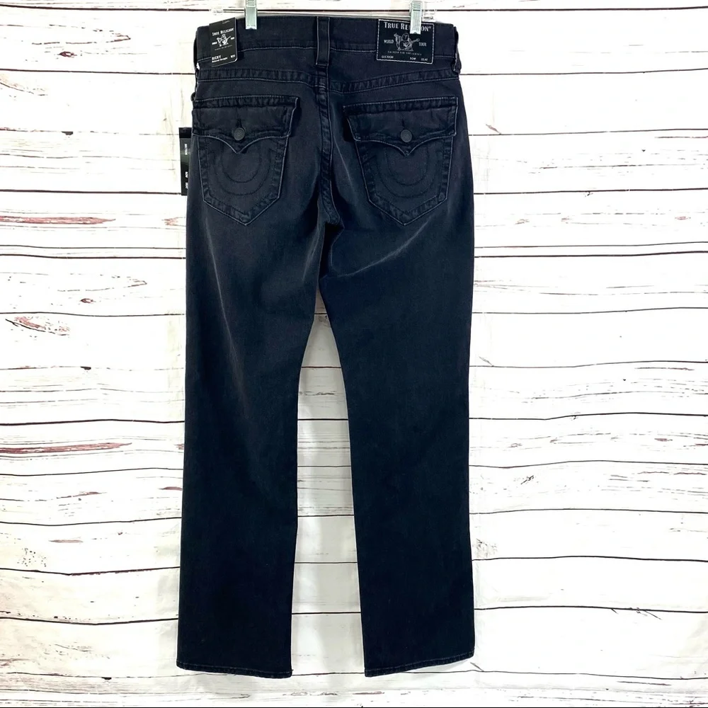 True Religion Ricky Jeans Flap Relaxed‎ Straight